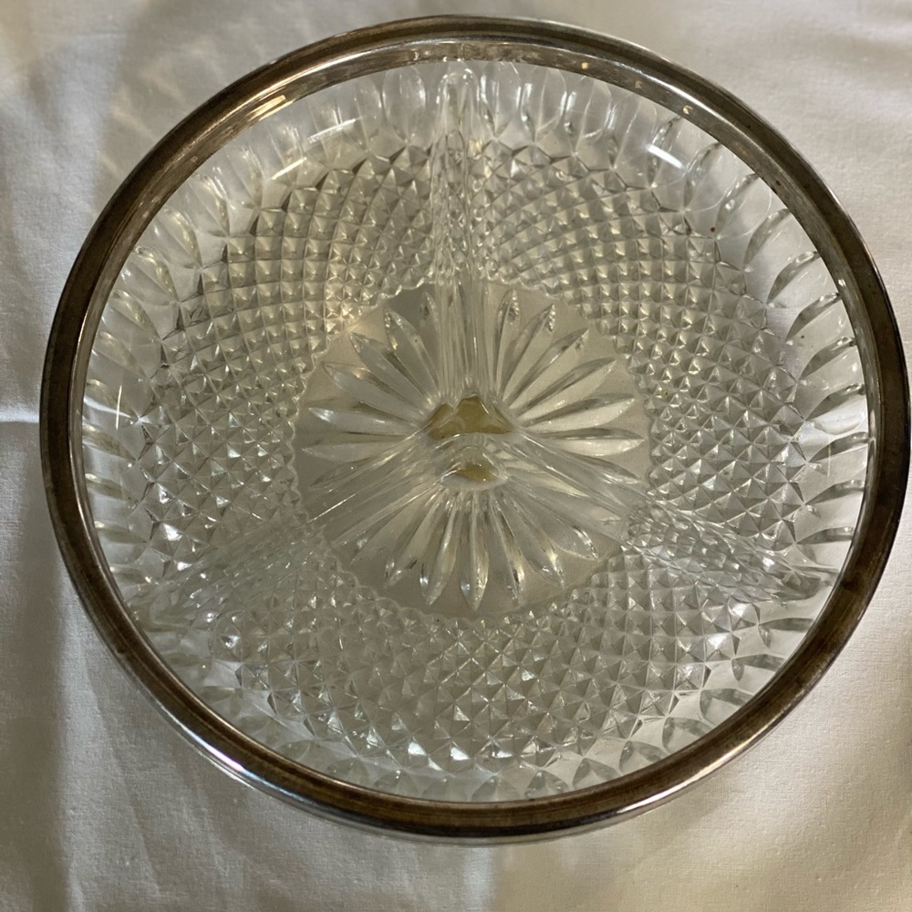 F.B Rogers Silver Company (Italy) Vintage Dish